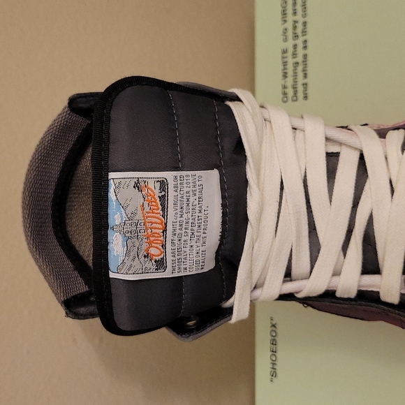 Off-White | Off Court 3.0 High-top Grey Fuchsia Sneakers - Picture 8 of 10